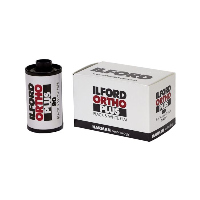 Ilford Ortho Plus 80 35mm B&W Film (36exp)